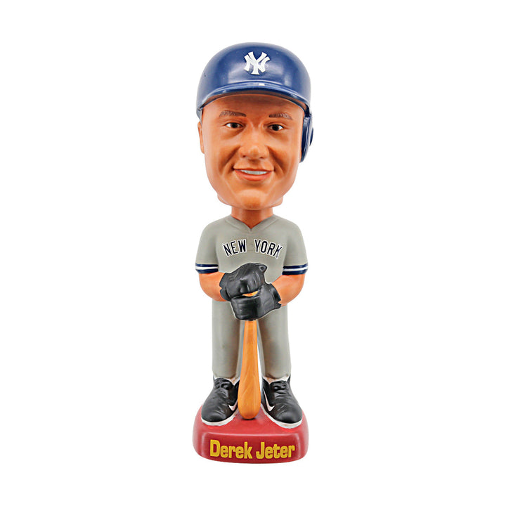 Derek Jeter New York Yankees Gray Jersey SAM Bobblehead #4516/5000