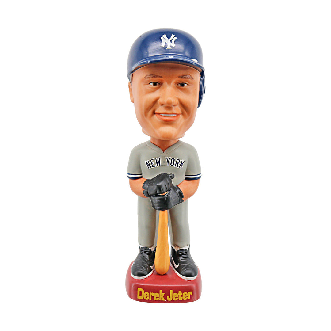 Derek Jeter New York Yankees Gray Jersey SAM Bobblehead #394/5000