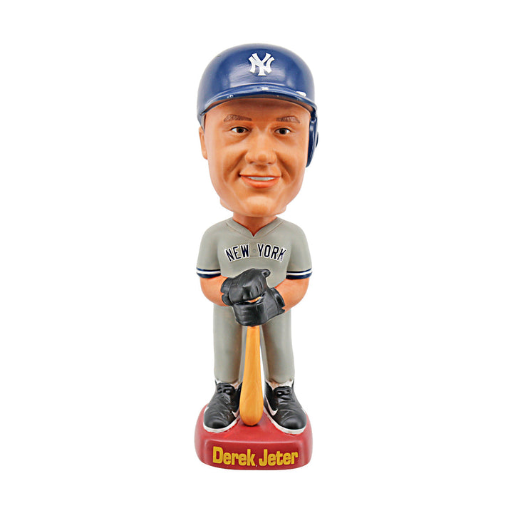 Derek Jeter New York Yankees Gray Jersey SAM Bobblehead #394/5000
