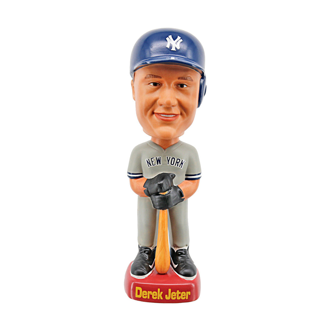 Derek Jeter New York Yankees Gray Jersey SAM Bobblehead #4524/5000