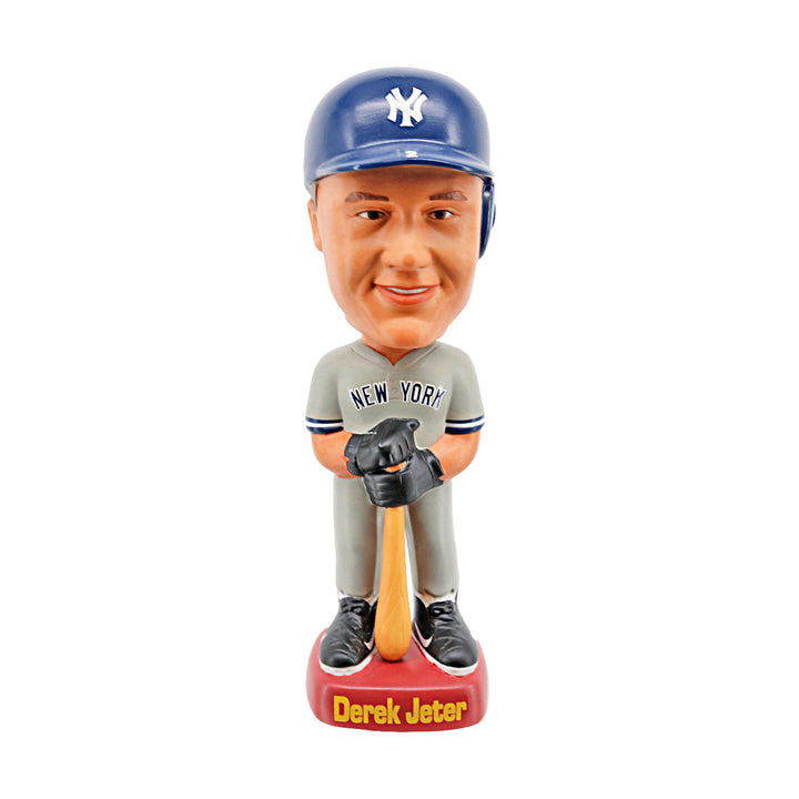 Derek Jeter New York Yankees Gray Jersey SAM Bobblehead #393/5000
