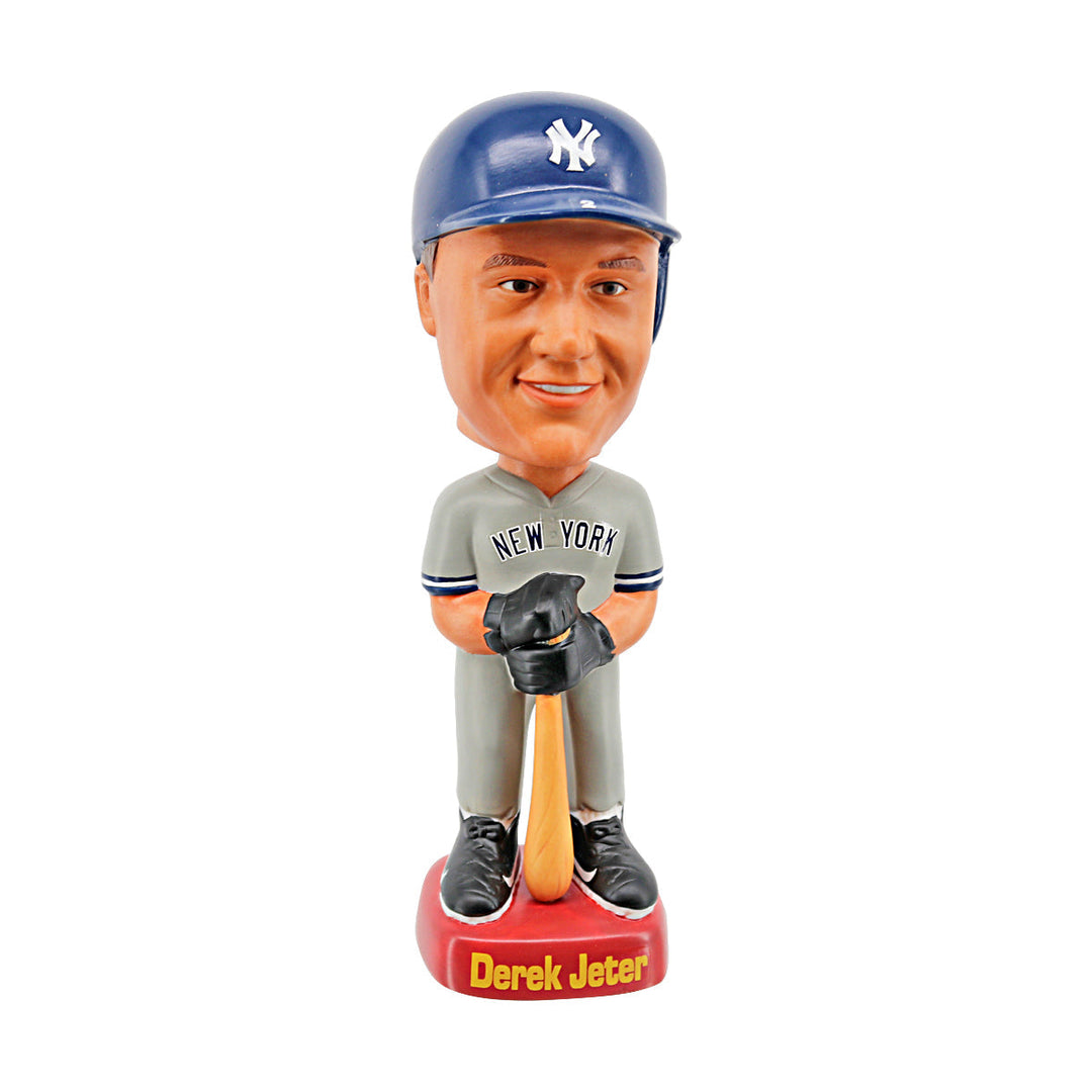 Derek Jeter New York Yankees Gray Jersey SAM Bobblehead #400/5000