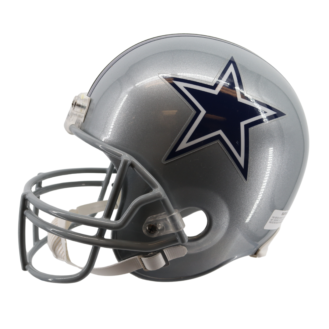 Roger Staubach Dallas Cowboys Autographed Inscribed Full Sized Replica Helmet (JSA & Staubach Holo)