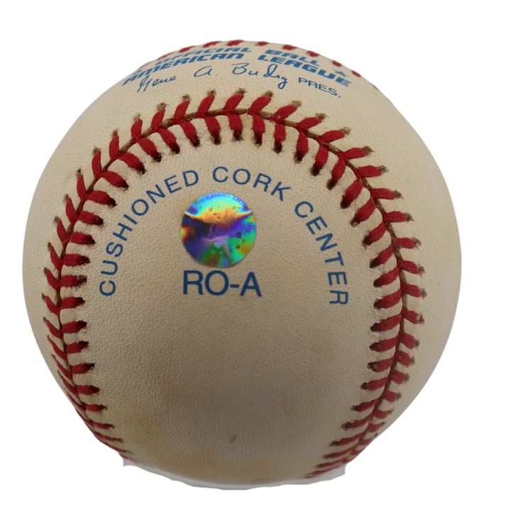 David Cone New York Yankees Autographed Inscribed OAL Baseball FADED (All American Holo)