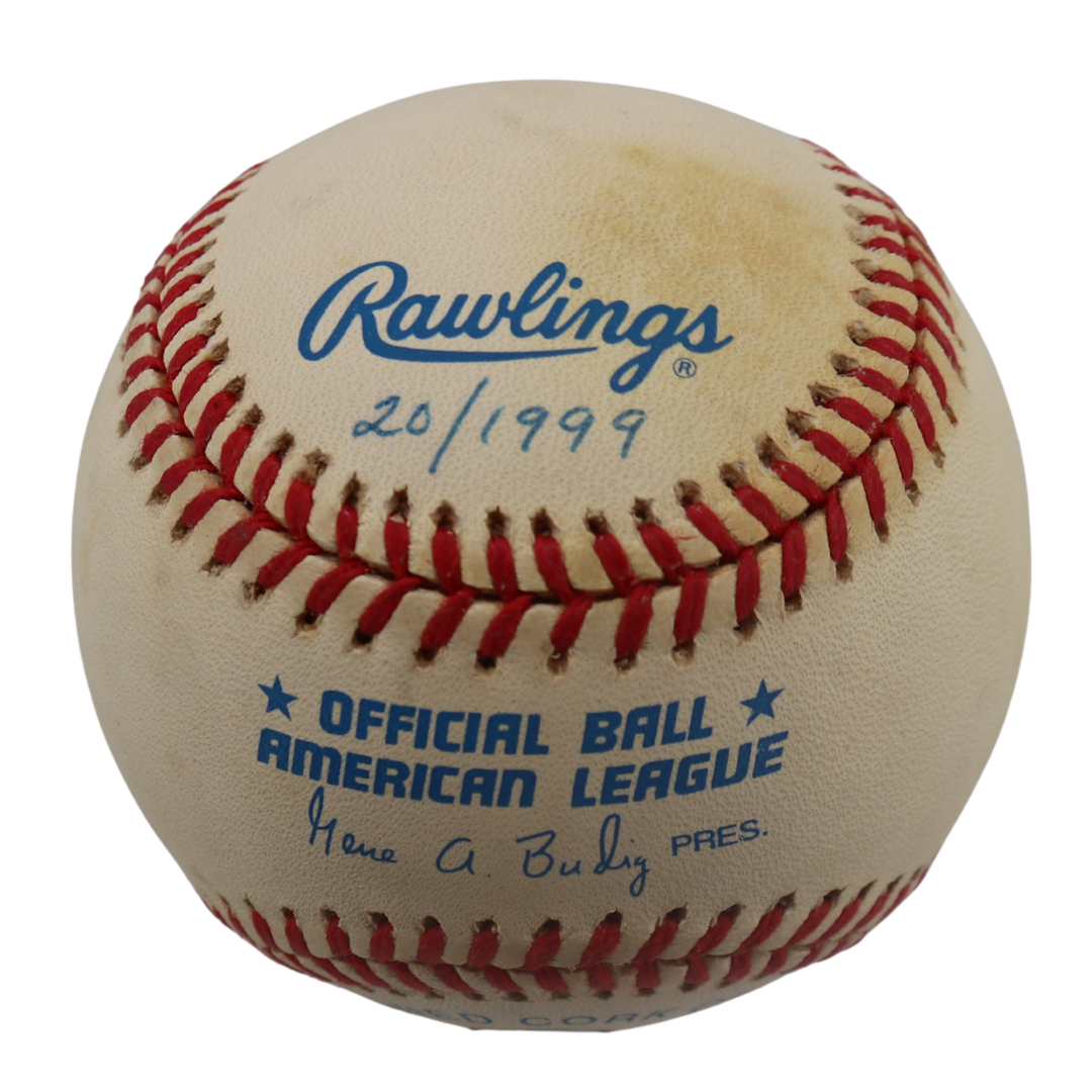David Cone New York Yankees Autographed Inscribed OAL Baseball FADED (All American Holo)