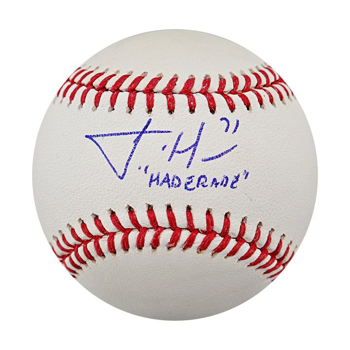 Josh Hader Houston Astros Autographed Signed Inscribed OMLB Baseball (Beckett & USA Sports Marketing Holos)