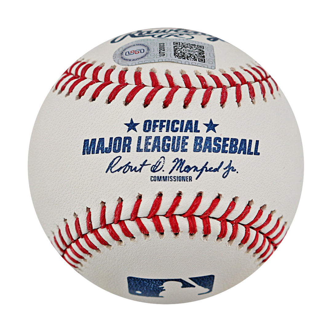 Josh Hader Houston Astros Autographed Signed Inscribed OMLB Baseball (Beckett & USA Sports Marketing Holos)
