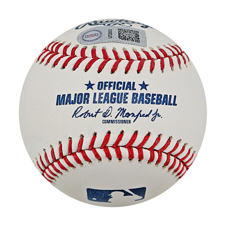 Josh Hader Houston Astros Autographed Signed Inscribed OMLB Baseball (Beckett & USA Sports Marketing Holos)