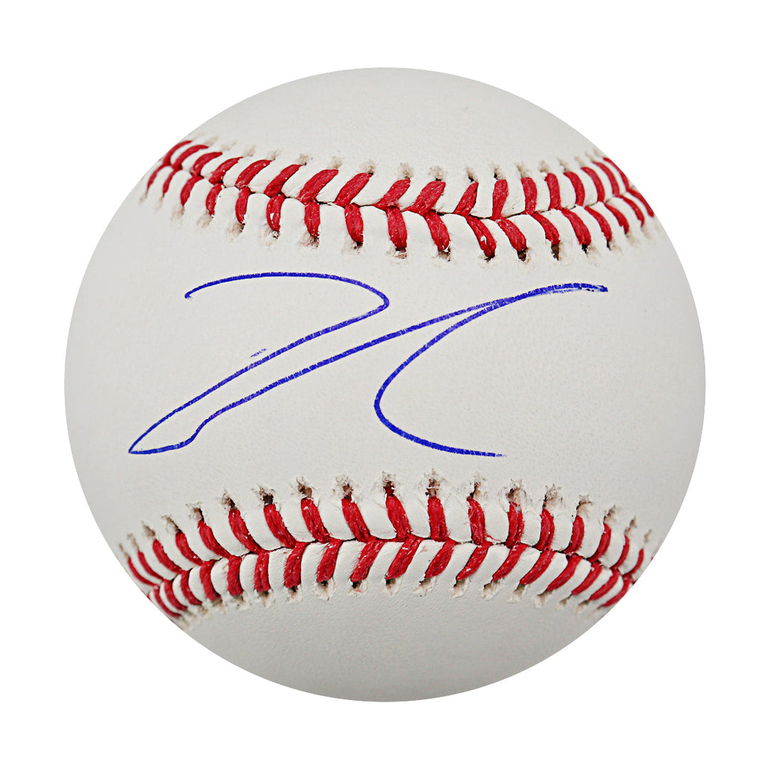 Jeter Downs Boston Red Sox Autographed Signed 2021 Futures Game Logo Baseball (JSA COA #AJ10892)