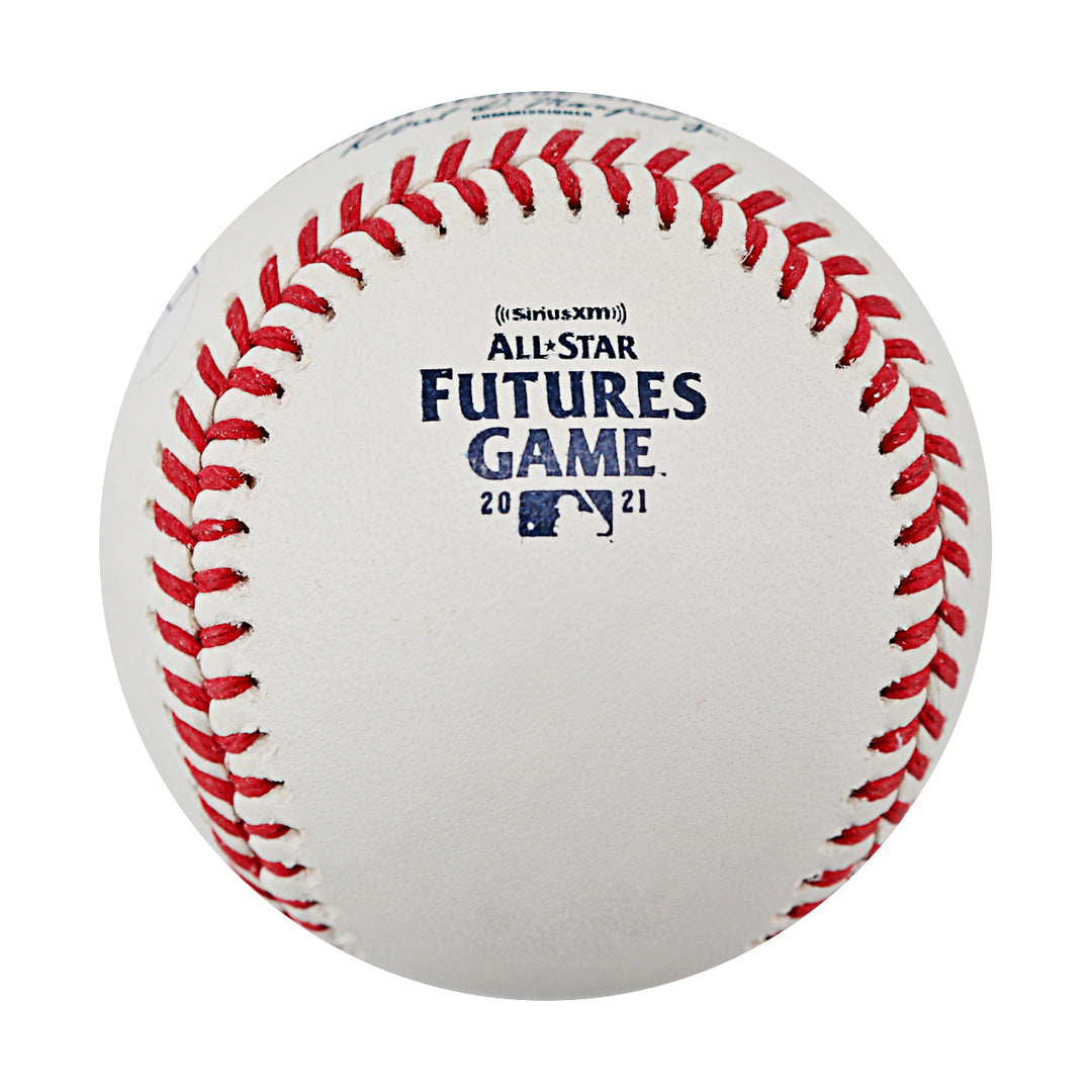 Jeter Downs Boston Red Sox Autographed Signed 2021 Futures Game Logo Baseball (JSA COA #AJ10892)
