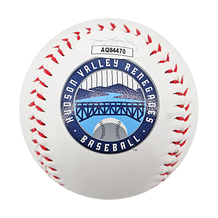 Spencer Jones New York Yankees Autographed Signed Hudson Valley Renegades Baseball (JSA Holo #AQ84470)