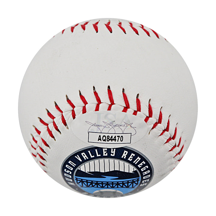 Spencer Jones New York Yankees Autographed Signed Hudson Valley Renegades Baseball (JSA Holo #AQ84470)
