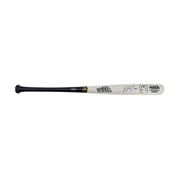 Oswald Peraza New York Yankees Autographed Signed Cooperstown Engraved Bat (JSA COA #WA826879)
