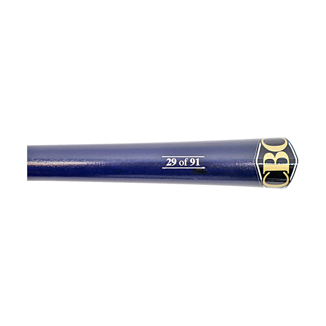 Oswald Peraza New York Yankees Autographed Signed Cooperstown Engraved Bat (JSA COA #WA826879)