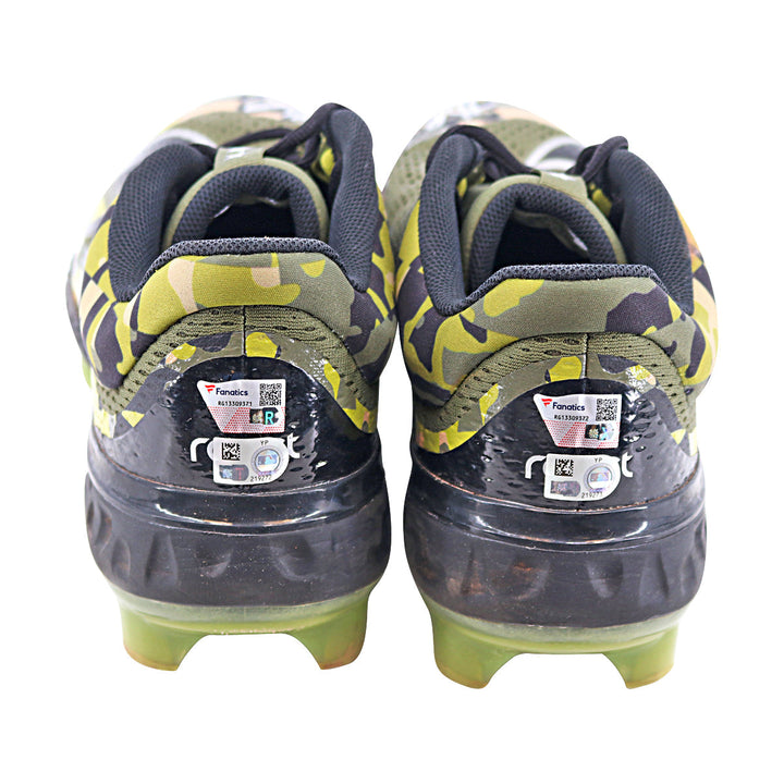 Anthony Rizzo New York Yankees Autographed Signed Game Used Armed Forces Day Cleats (Fanatics & MLB Auth)