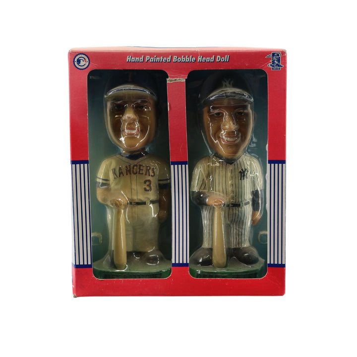 Derek Jeter & Alex Rodriguez Yankees Rangers Dual Bobble Dobbles Set
