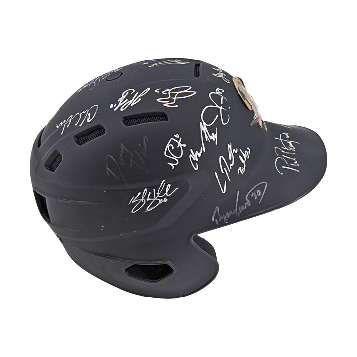 2019 Scranton/Wilkes-Barre Rail Riders Team Signed Batting Helmet (Beckett & Steiner Auth)