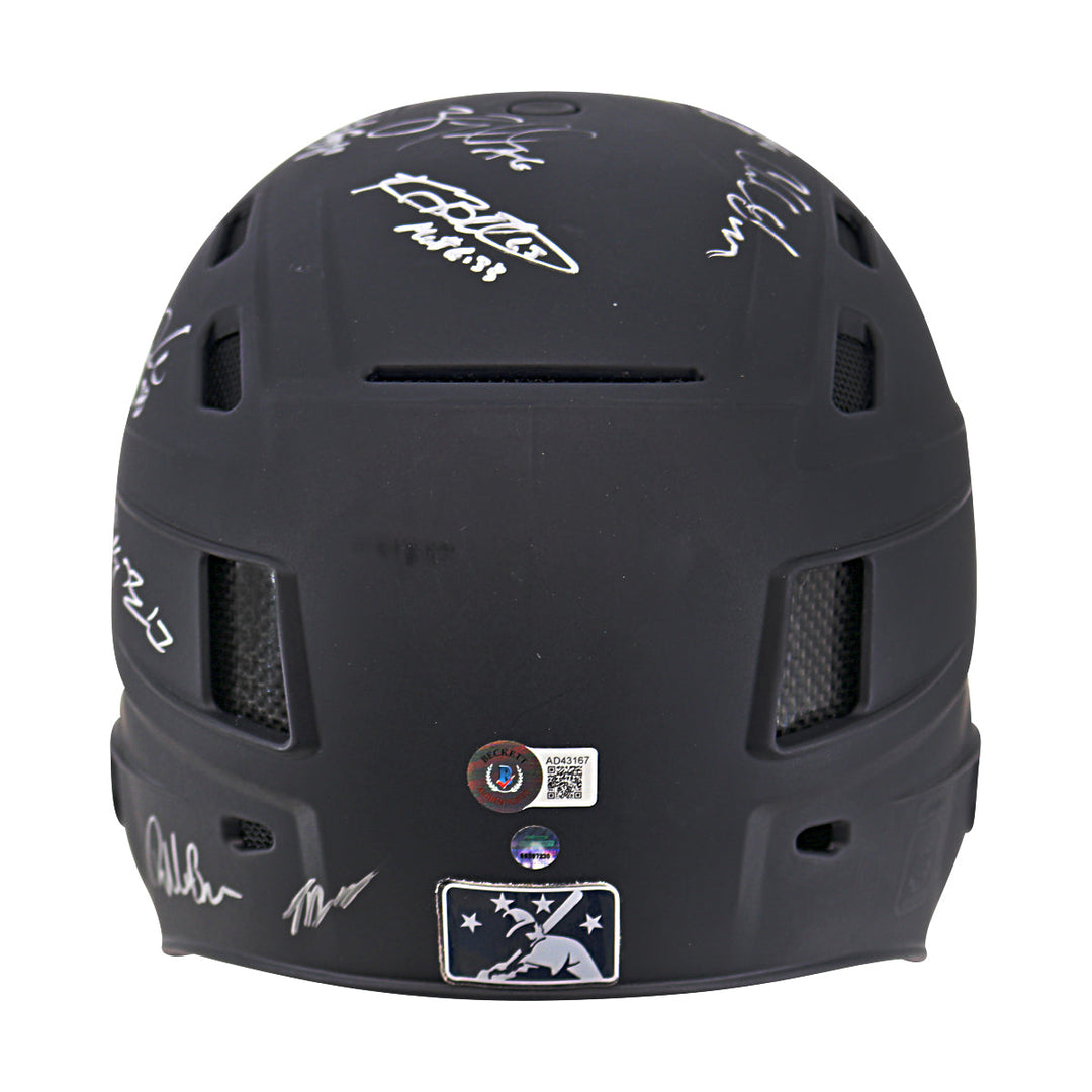 2019 Scranton/Wilkes-Barre Rail Riders Team Signed Batting Helmet (Beckett & Steiner Auth)