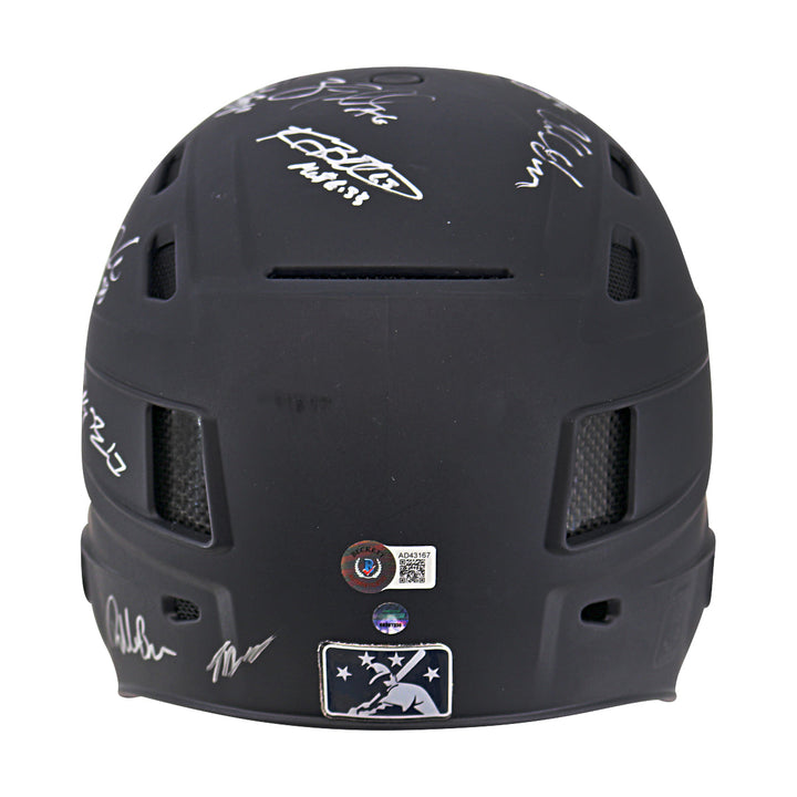 2019 Scranton/Wilkes-Barre Rail Riders Team Signed Batting Helmet (Beckett & Steiner Auth)