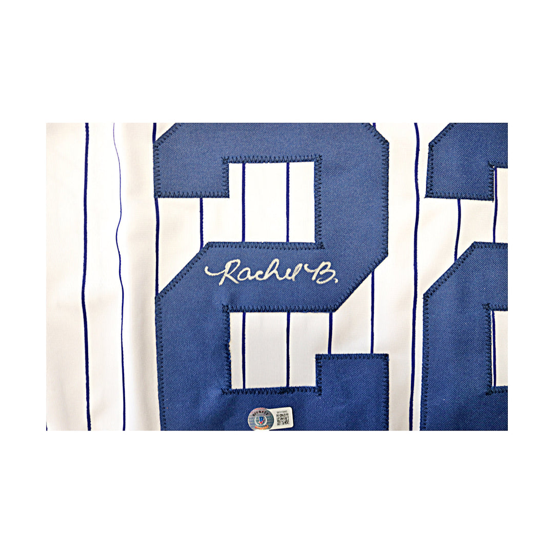 Rachel Balkovec New York Yankees Autographed Signed Pro-Style Home Jersey (Beckett Holo #W315885)