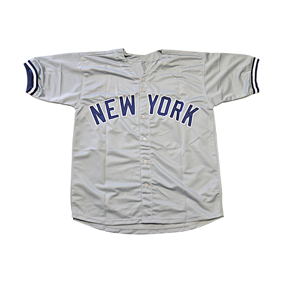 Rachel Balkovec New York Yankees Autographed Signed Pro-Style Gray Jersey (Beckett Holo #W315971)