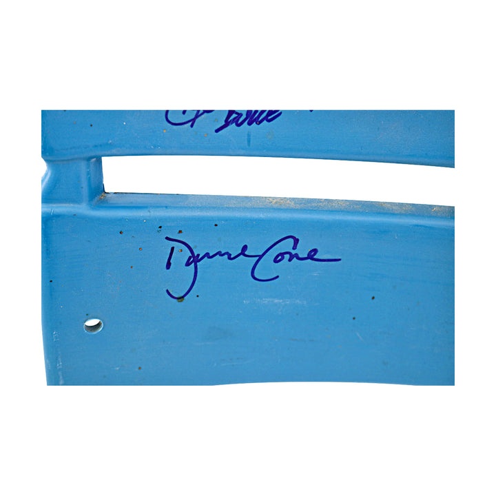 Mattingly, Jackson, Cone New York Yankees Multi Signed Autographed Yankee Stadium Seatback (Steiner Holo & MLB Auth #LH569305)