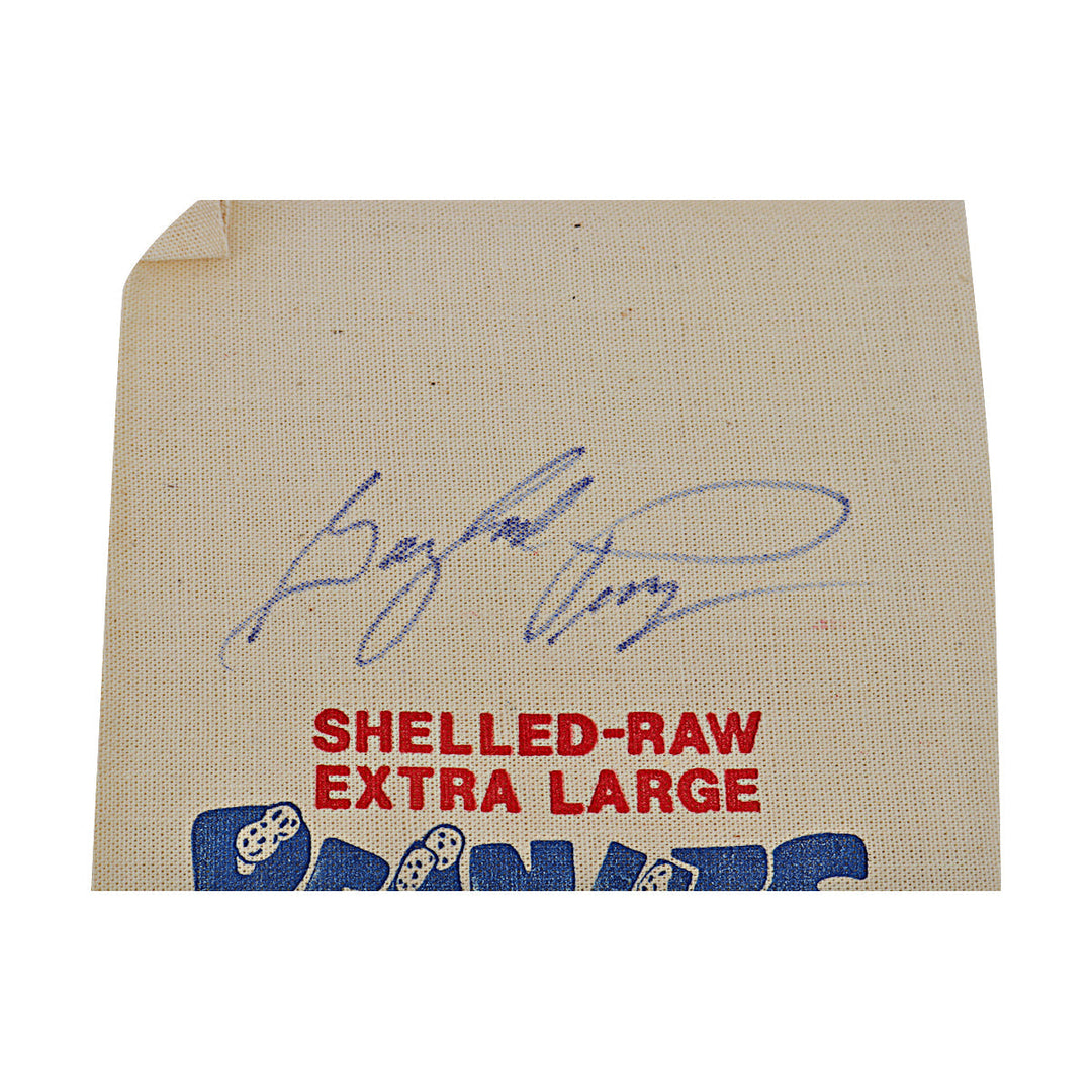 Gaylord Perry San Francisco Giants Autographed Signed Peanuts Bag (JSA COA #CA12753)