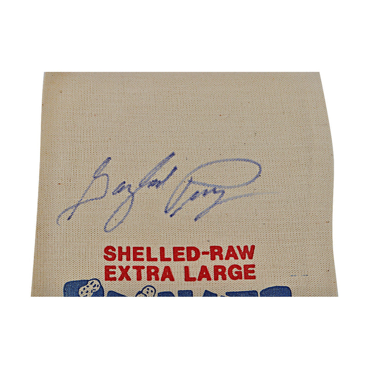 Gaylord Perry San Francisco Giants Autographed Signed Peanuts Bag (JSA COA #CA12754)