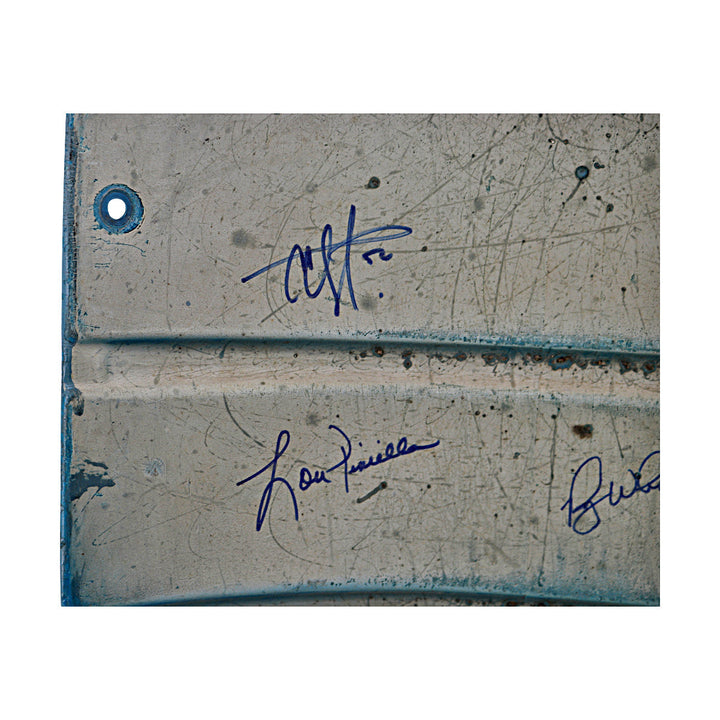 Mattingly, Sabathia, Cone New York Yankees Greats Autographed Signed Seat Back (JSA LOA #YY81299)