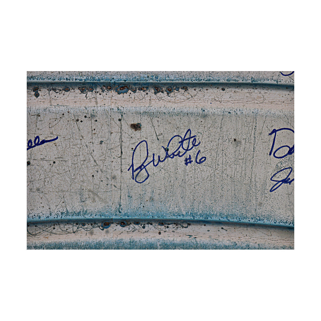 Mattingly, Sabathia, Cone New York Yankees Greats Autographed Signed Seat Back (JSA LOA #YY81299)
