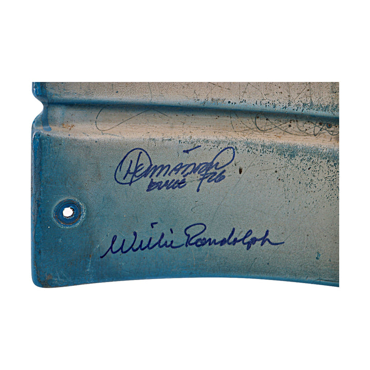 Mattingly, Sabathia, Cone New York Yankees Greats Autographed Signed Seat Back (JSA LOA #YY81299)