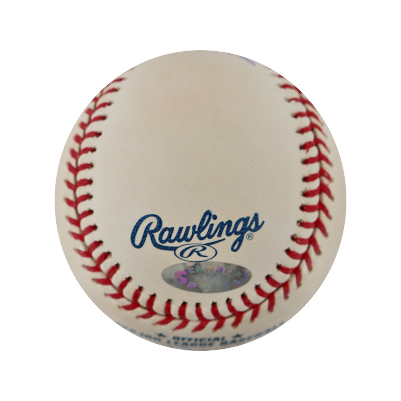 Bill Buckner & Mookie Wilson Dual Autographed Signed OML Baseball (Schwartz Holo)