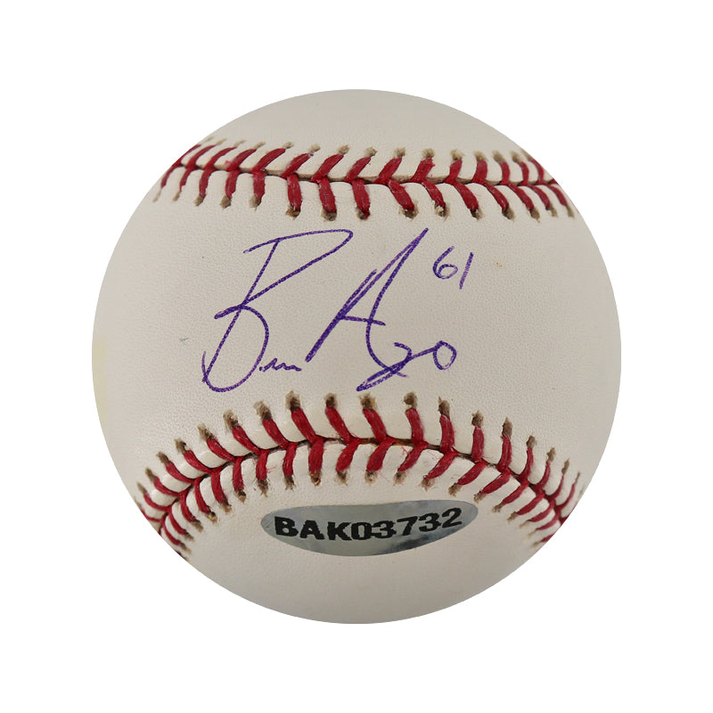 Bronson Arroyo Cincinnati Reds Autographed Signed OML Baseball (Upper Deck Holo #BAK03732)