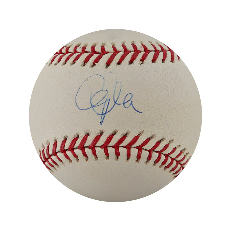Carlos Lee White Sox Brewers Astros Autographed Signed OML Baseball (Steiner Holo/MLB Auth #FJ048290)