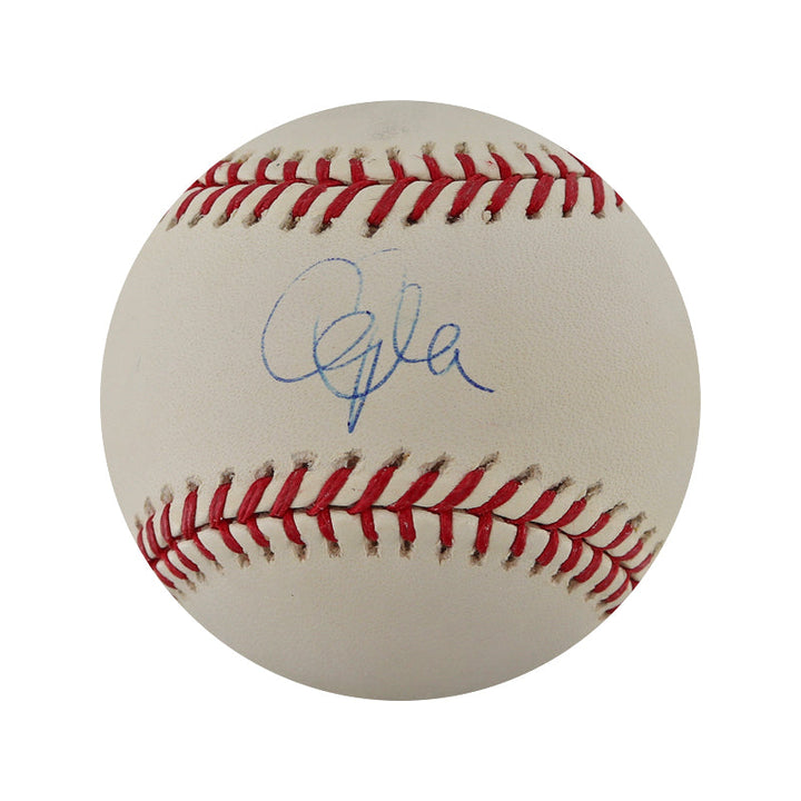 Carlos Lee White Sox Brewers Astros Autographed Signed OML Baseball (Steiner Holo/MLB Auth #FJ048290)