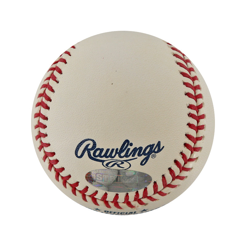 Carlos Lee White Sox Brewers Astros Autographed Signed OML Baseball (Steiner Holo/MLB Auth #FJ048290)