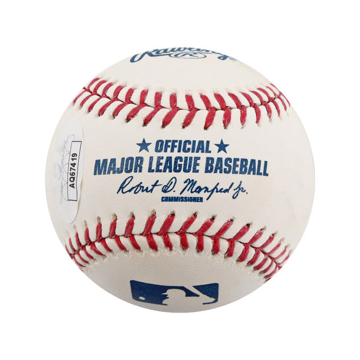 Doc Medich Yankees Rangers Autographed Signed OML Baseball (JSA COA)