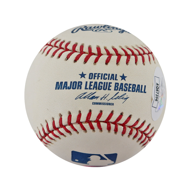 Evan Longoria Tampa Bay Rays Autographed Signed OML Baseball (JSA COA #AQ67356)