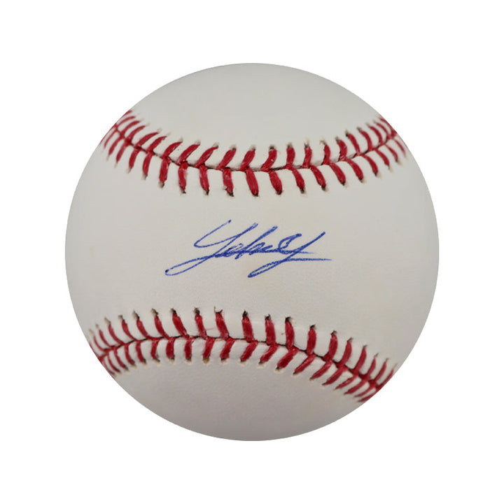 Johnny Cueto Reds Giants Autographed Signed OML Baseball (JSA COA)