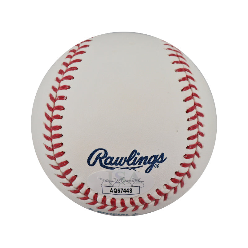 Johnny Cueto Reds Giants Autographed Signed OML Baseball (JSA COA)