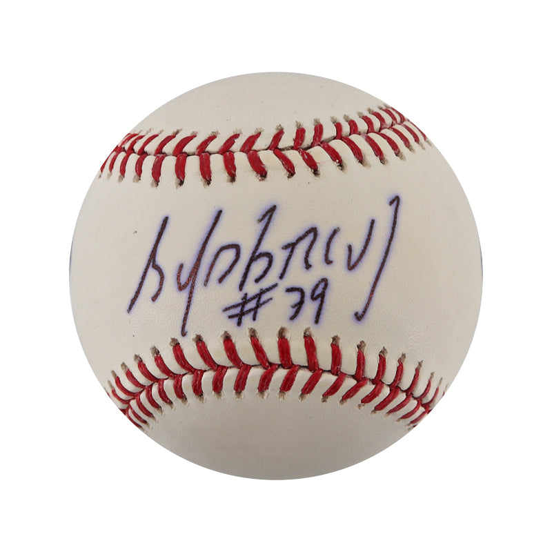 Jose Abreu White Sox Astros Autographed Signed OML Baseball (JSA COA #AQ67583)