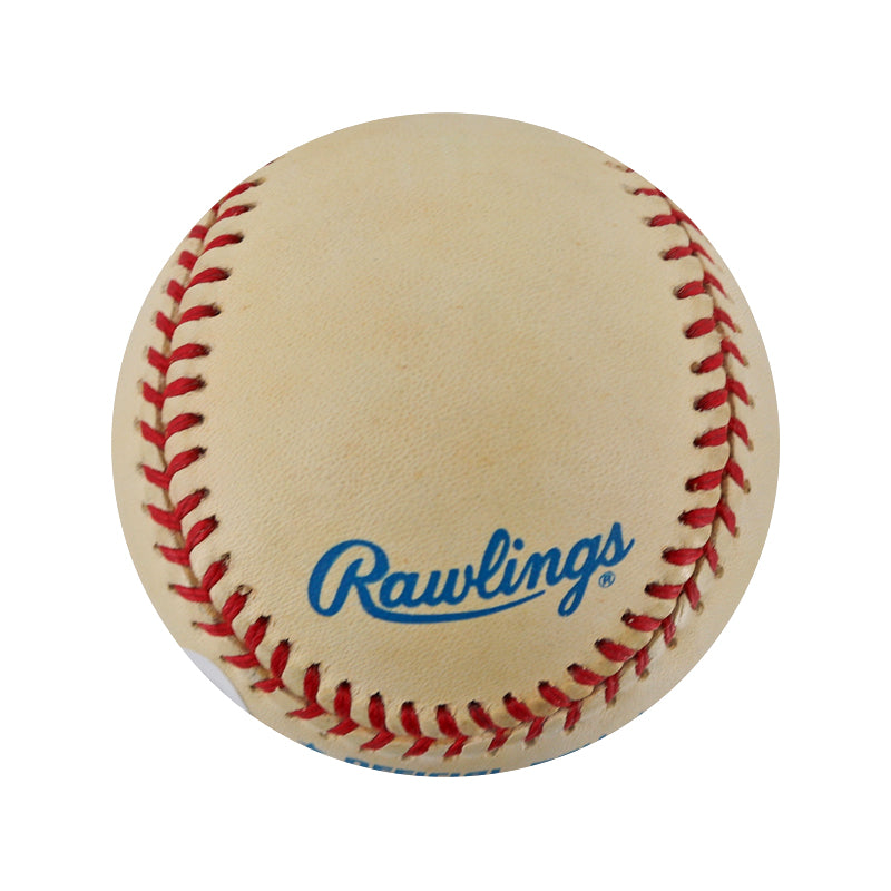 Roberto Alomar Blue Jays Orioles Indians Autographed Signed Gene Budig OAL Baseball (JSA COA #AQ67577)
