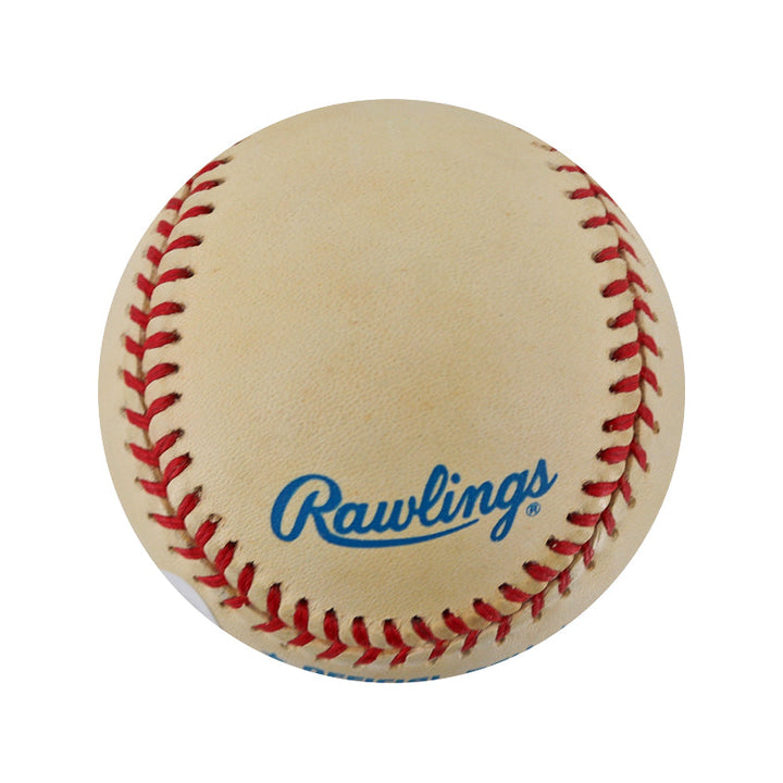 Roberto Alomar Blue Jays Orioles Indians Autographed Signed Gene Budig OAL Baseball (JSA COA #AQ67577)