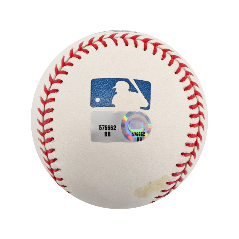 Oliver Perez & John Maine New York Mets Dual Signed OML Baseball (Steiner Holo/MLB Auth #BB576662)