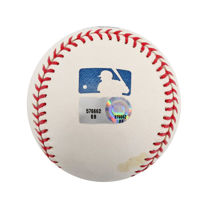 Oliver Perez & John Maine New York Mets Dual Signed OML Baseball (Steiner Holo/MLB Auth #BB576662)
