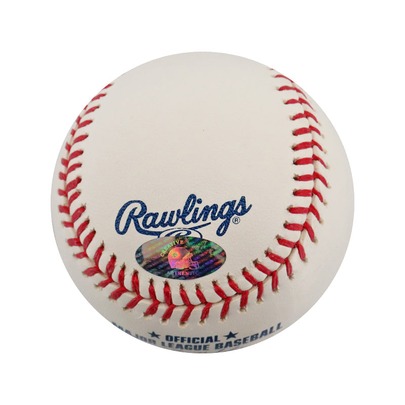 Jason Bartlett Twins, Rays, Padres Autographed Signed OML Baseball (Creative Sports Authentic Holo)