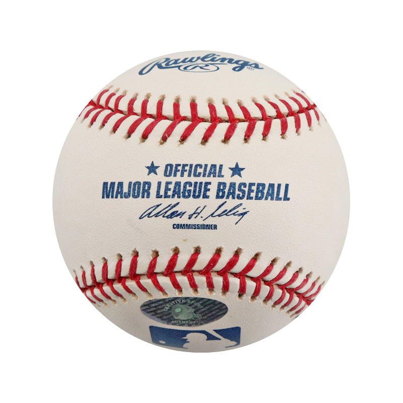 Jason Bartlett Twins, Rays, Padres Autographed Signed OML Baseball (Creative Sports Authentic Holo)