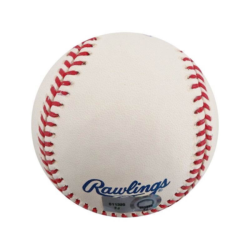 Carl Crawford Tampa Bay Rays Autographed Signed OML Baseball (MLB Auth #FJ011320)