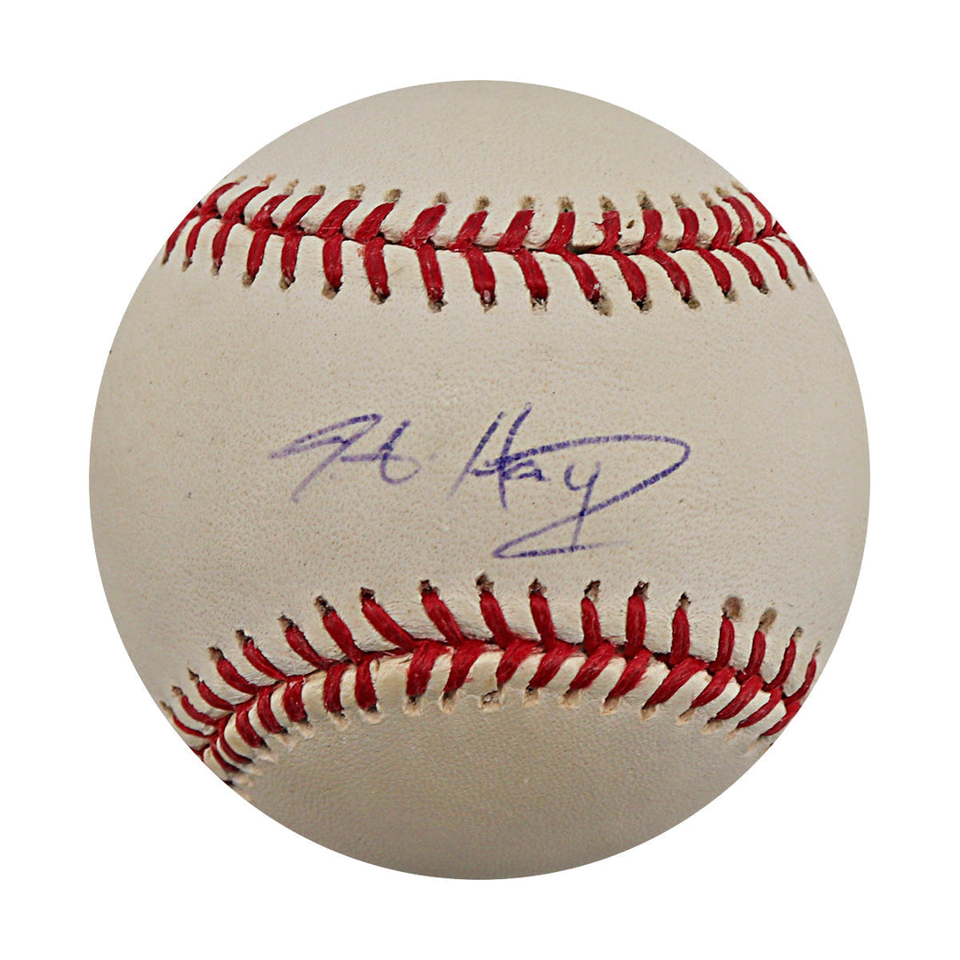 J.A. Happ New York Yankees Autographed Signed ROMLB Baseball (JSA COA #AP99349)