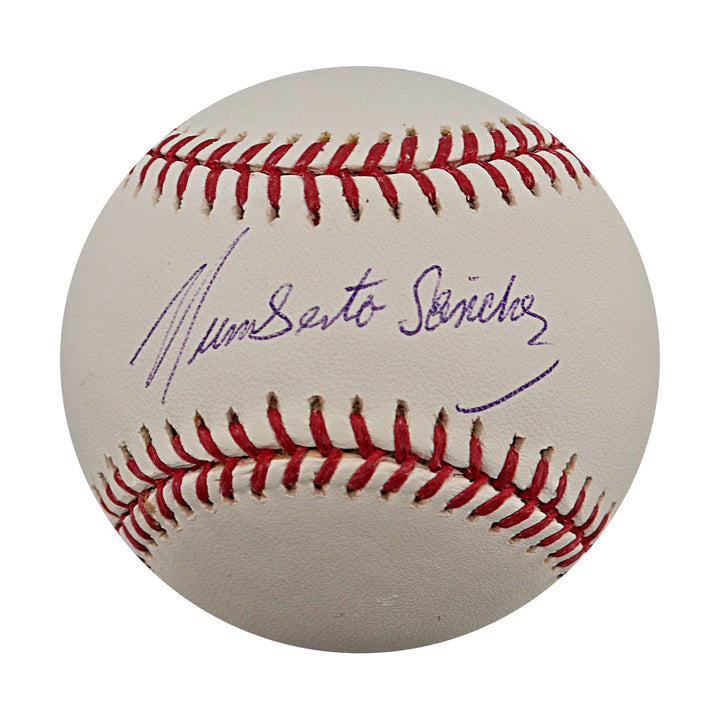 Humberto Sanchez Detroit Tigers Autographed Signed ROMLB Baseball (Locker Room Holo)
